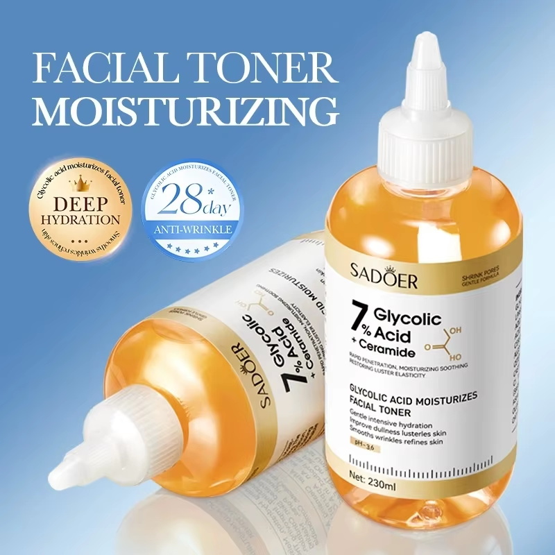 SADOER Glycolic Acid Toner Fac - Essence Serum Toner review and price