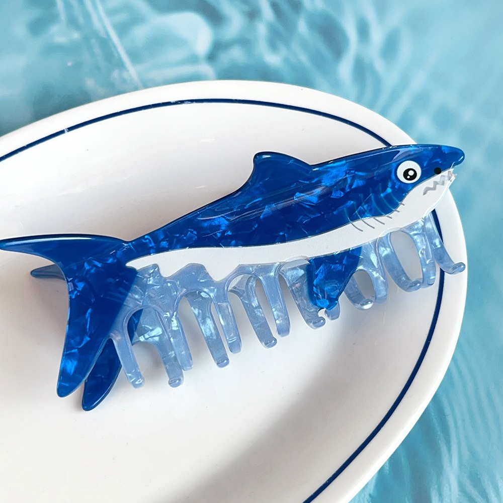 Hairpin Ocean Animal Hair Claw - Lifestyle In Korean review and price