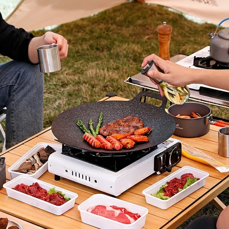 Non-stick Roasting Pan Cast Ir - Korean Bbq Grill review and price
